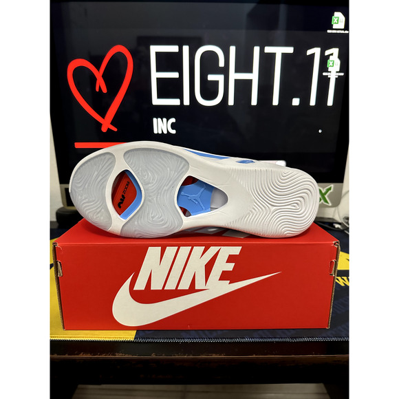 MEN'S SIZE 10 Nike Air Jordan Tatum 1 ST LOUIS WHITE UNC DX5573-100 - Picture 6 of 7